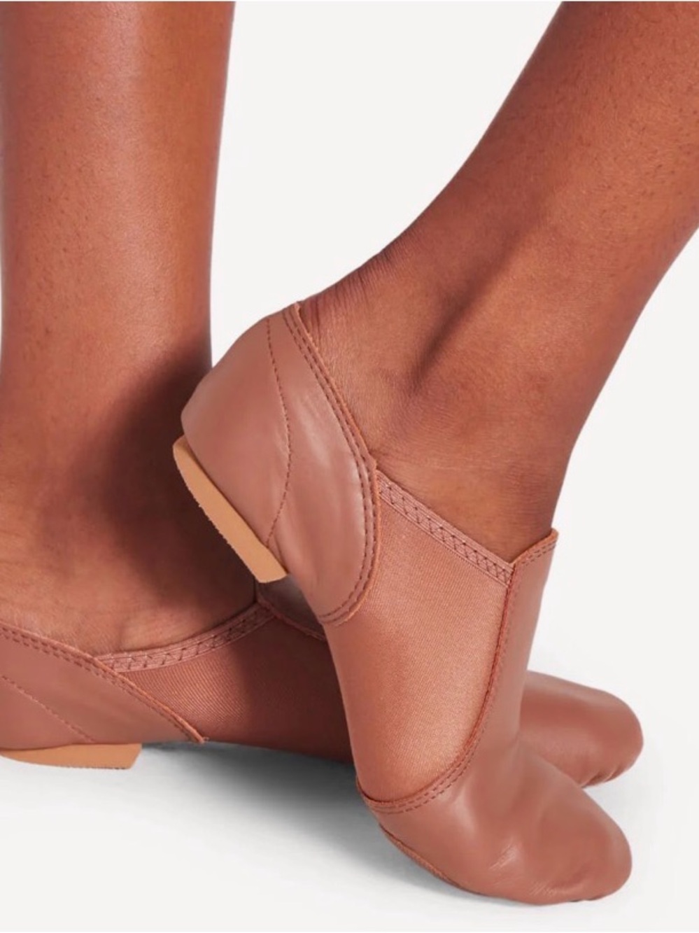 Capezio Nude Slip-On Dance Practice Shoe NIB size 8